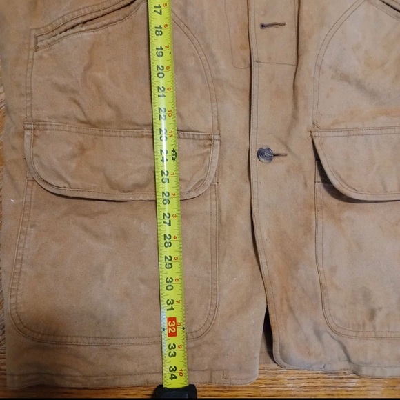 Vintage Banana Republic Canvas Field Chore Coat Jacket Distressed Size S -1456. - Picture 9 of 9
